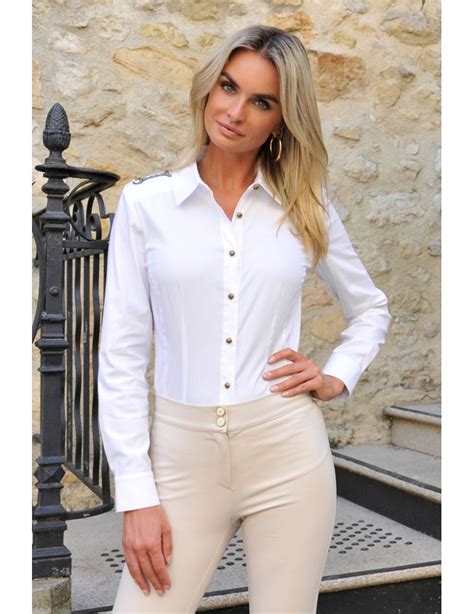 chemise blanche prada femme|Chemises, Tops et Blouses pour Femme de Luxe .